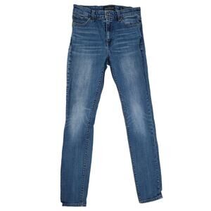 Lucky Brand Bridgette Skinny Jeans Women's‎ 2/26R Blue Denim Stretch Mid Rise